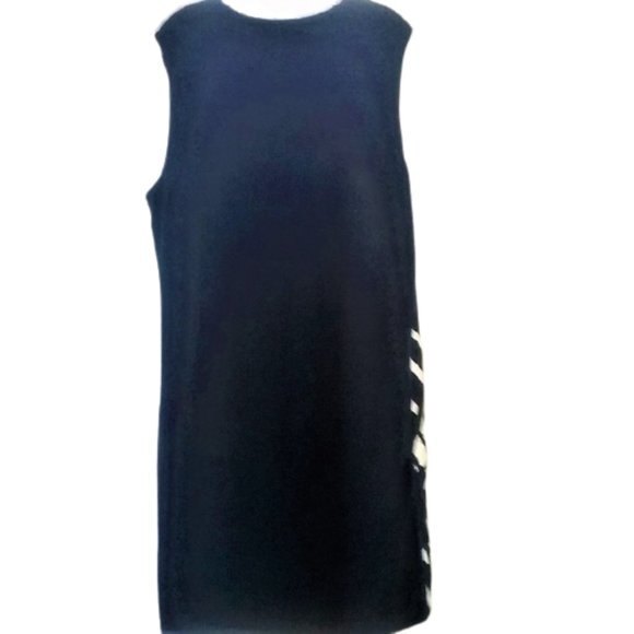 Ralph Lauren Navy Blue Sleeveless Sheath Sweater Dress Plus Size 2X - Picture 3 of 7